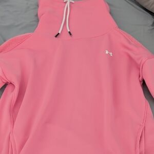 Under Armour Pink Hoodie with Logo